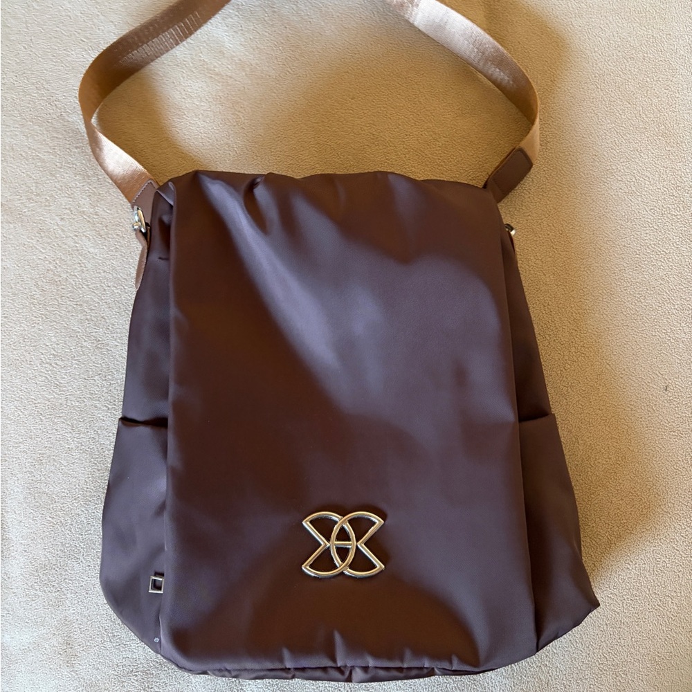 Brown & Silver Bag/Backpack